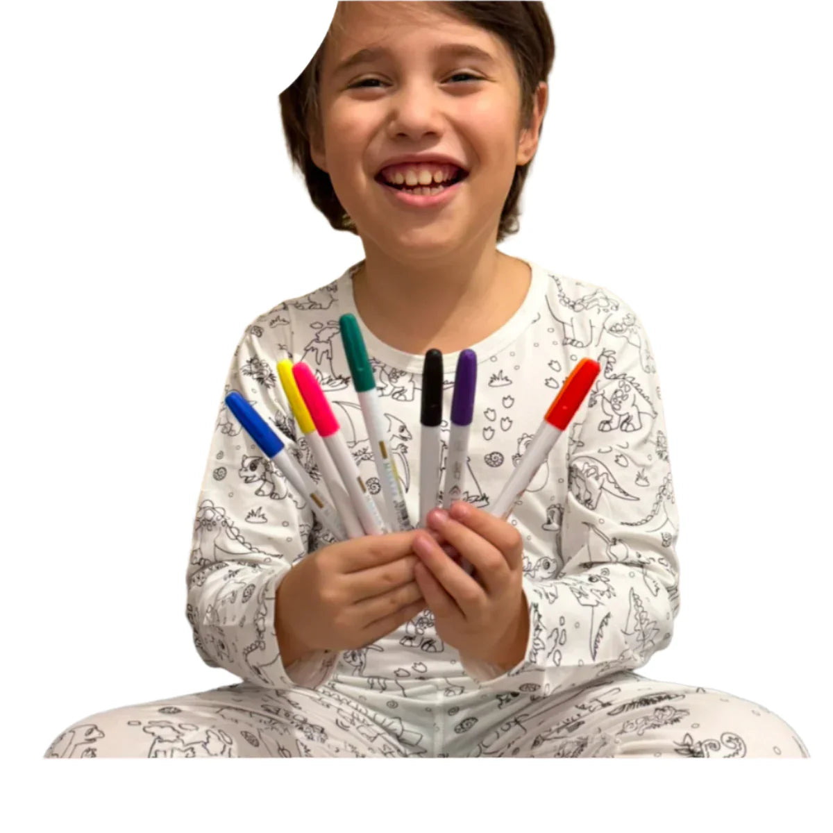 Toystar DinoDreams | Color and play - DIY pajama set with dino print - Kleuren en spelen - DIY pyjamaset met dino-print