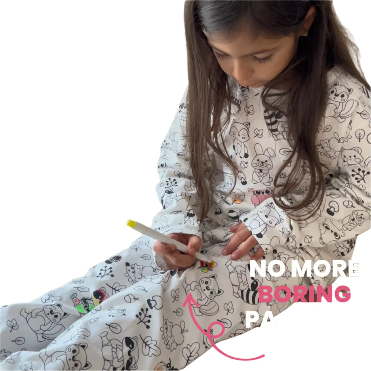 Toystar ForestFriends | Color and discover - DIY pajama set with forest animals - Kleuren en ontdekken - DIY pyjamaset met...