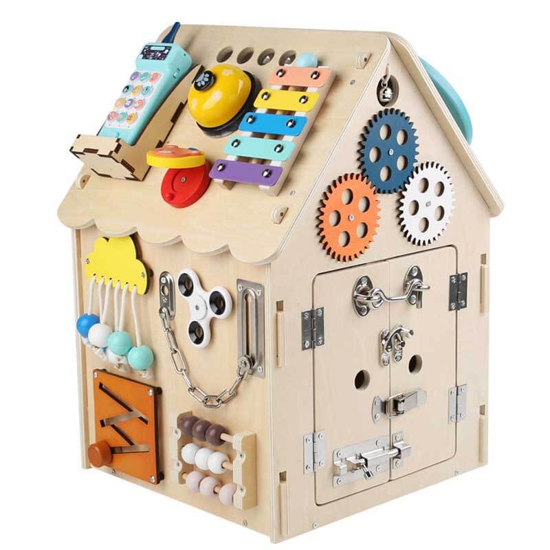 Toystar SkillHouse | Discover and learn - Montessori wooden activity toys for children - Ontdek en leer - Montessori houte...