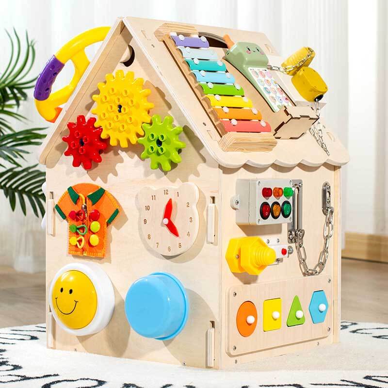 Toystar SkillHouse | Discover and learn - Montessori wooden activity toys for children - Ontdek en leer - Montessori houte...