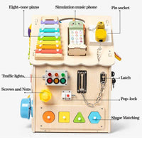 Thumbnail for Toystar SkillHouse | Discover and learn - Montessori wooden activity toys for children - Ontdek en leer - Montessori houte...