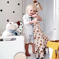 Thumbnail for Toystar Giant Giraffe Plush Toy | Comfort and Cuddles for your child - Soft, oversized giraffe plush, perfect for play and...