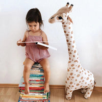 Thumbnail for Toystar Giant Giraffe Plush Toy | Comfort and Cuddles for your child - Soft, oversized giraffe plush, perfect for play and...