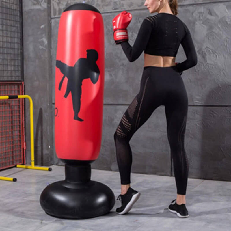 Toystar PowerStrike Punch Bag | Enhance strength and endurance - Inflatable freestanding boxing tower for intensive traini...