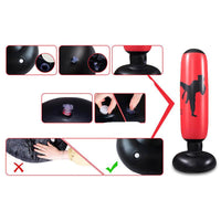 Thumbnail for Toystar PowerStrike Punch Bag | Enhance strength and endurance - Inflatable freestanding boxing tower for intensive traini...