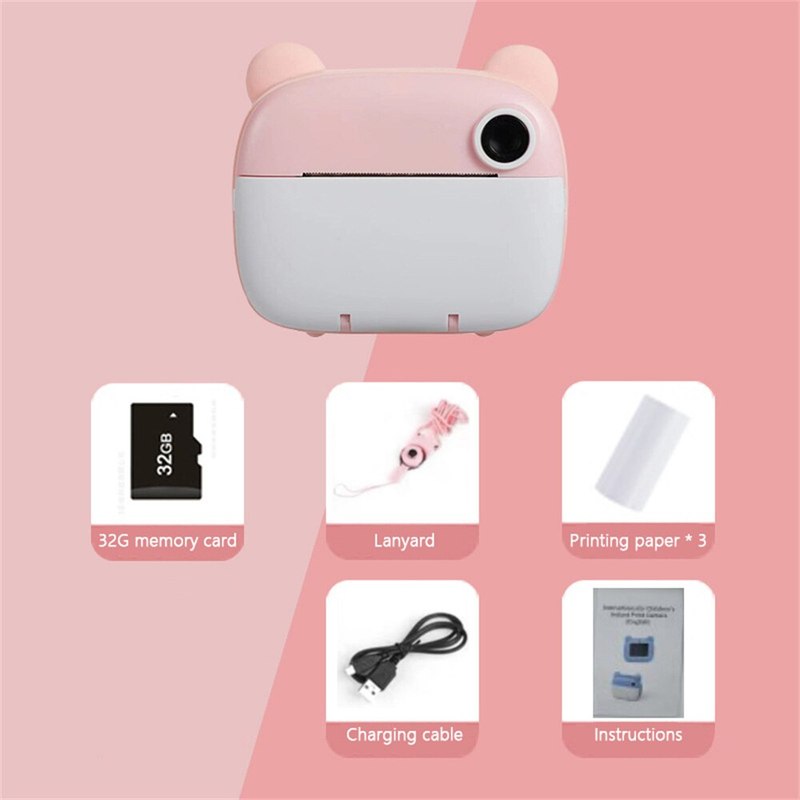 Toystar PrintyCam | Capturing memories - Child-friendly thermal printing camera - Herinneringen vastleggen - Kindvriendeli...