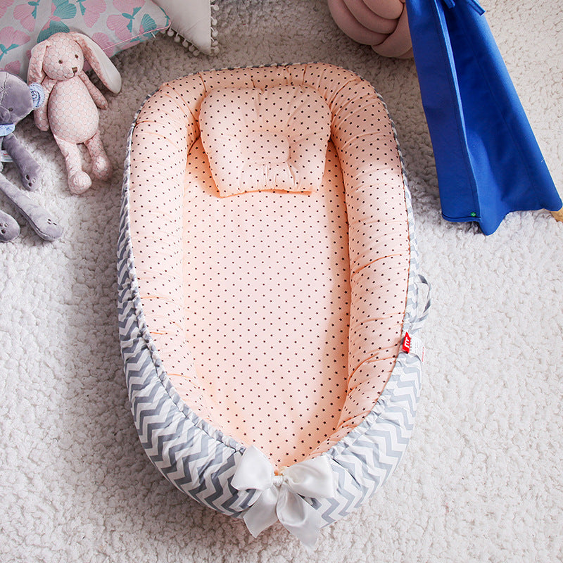Toystar DreamNest™ | Sleep safely and snugly anywhere - Baby nest for at home and on the road - Veilig en knus overal slap...