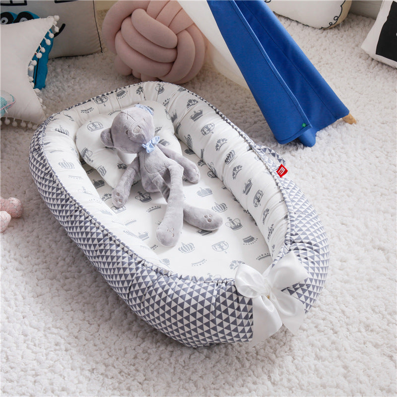Toystar DreamNest™ | Sleep safely and snugly anywhere - Baby nest for at home and on the road - Veilig en knus overal slap...