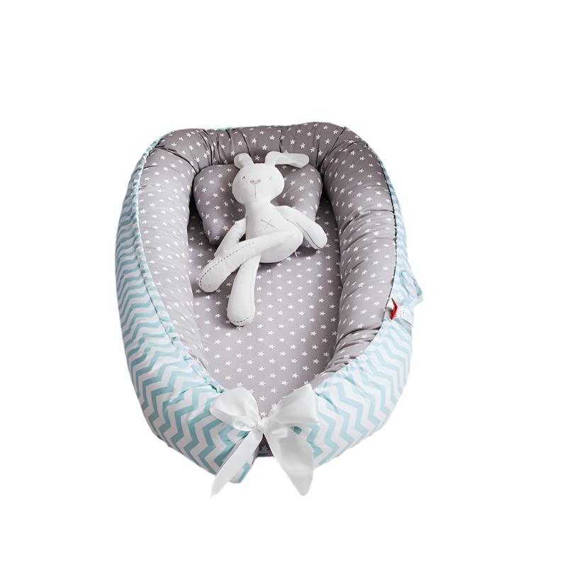Toystar DreamNest™ | Sleep safely and snugly anywhere - Baby nest for at home and on the road - Veilig en knus overal slap...