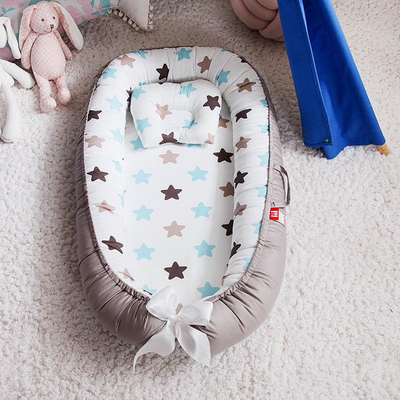 Toystar DreamNest™ | Sleep safely and snugly anywhere - Baby nest for at home and on the road - Veilig en knus overal slap...