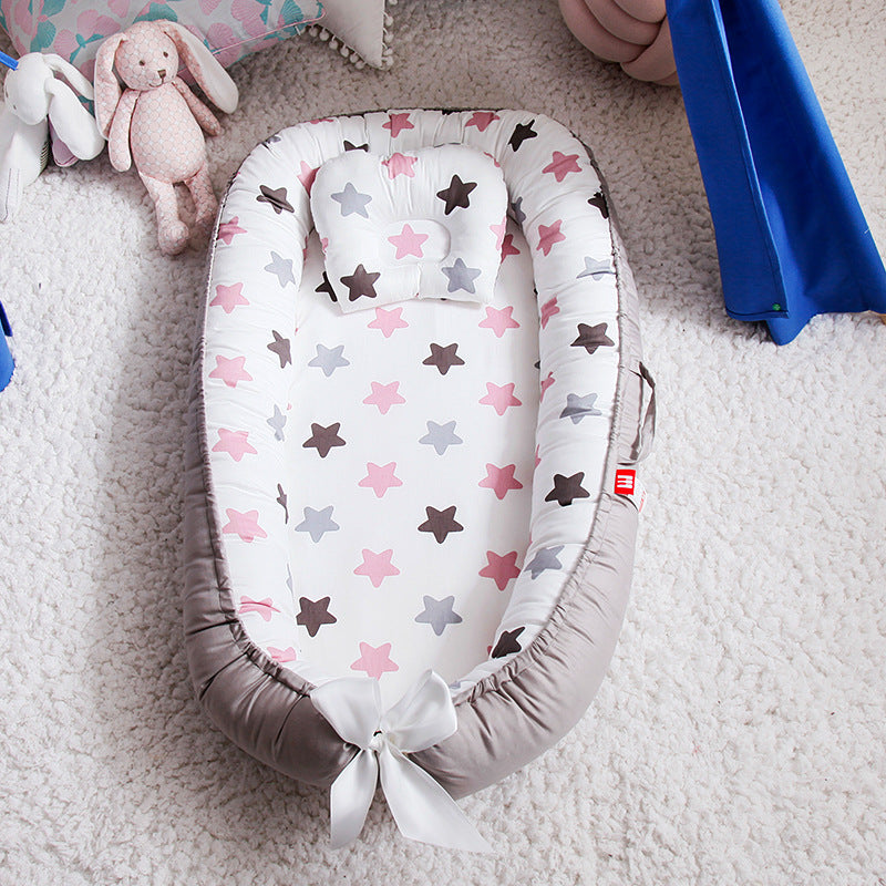 Toystar DreamNest™ | Sleep safely and snugly anywhere - Baby nest for at home and on the road - Veilig en knus overal slap...