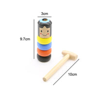 Thumbnail for Toystar Magic Flex Toy | Magic Bendable Wooden Acrobat - Encourages creative play and motor skills - Magische Buigbare Hou...