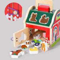 Thumbnail for Toystar FarmyPlay | Educational and fun - Wooden sorting farm with farm animals and shapes - Leerzaam en leuk - Houten sor...