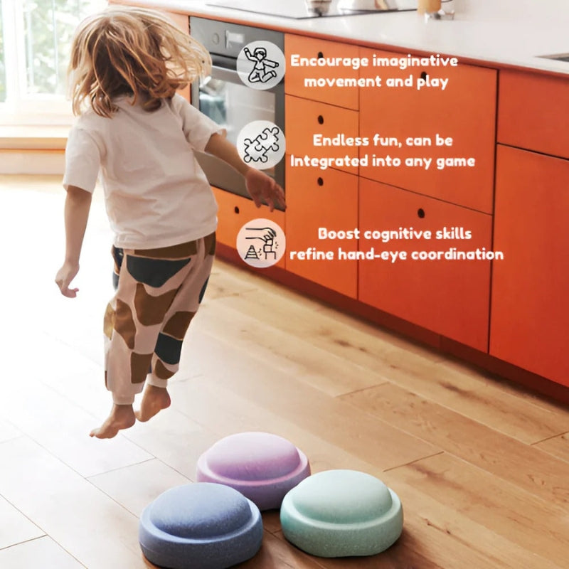 Toystar Balance Stone Playset | Improves Balance and Coordination - Interactive Toy for Children - Verbetert Balans en Coö...