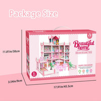 Thumbnail for Wonderland Dollhouse | Magical mini world - DIY princess castle with LED lighting