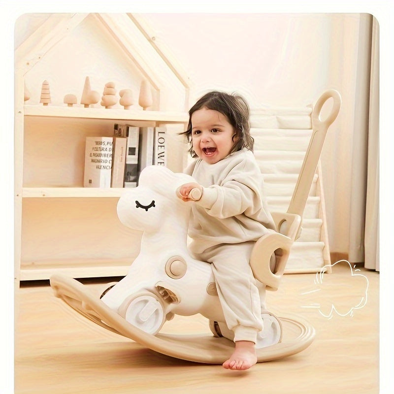 Shining Baby Rocking Horse | Magical fun for your little one - 2-in-1 Rocking Horse and Balance Bike