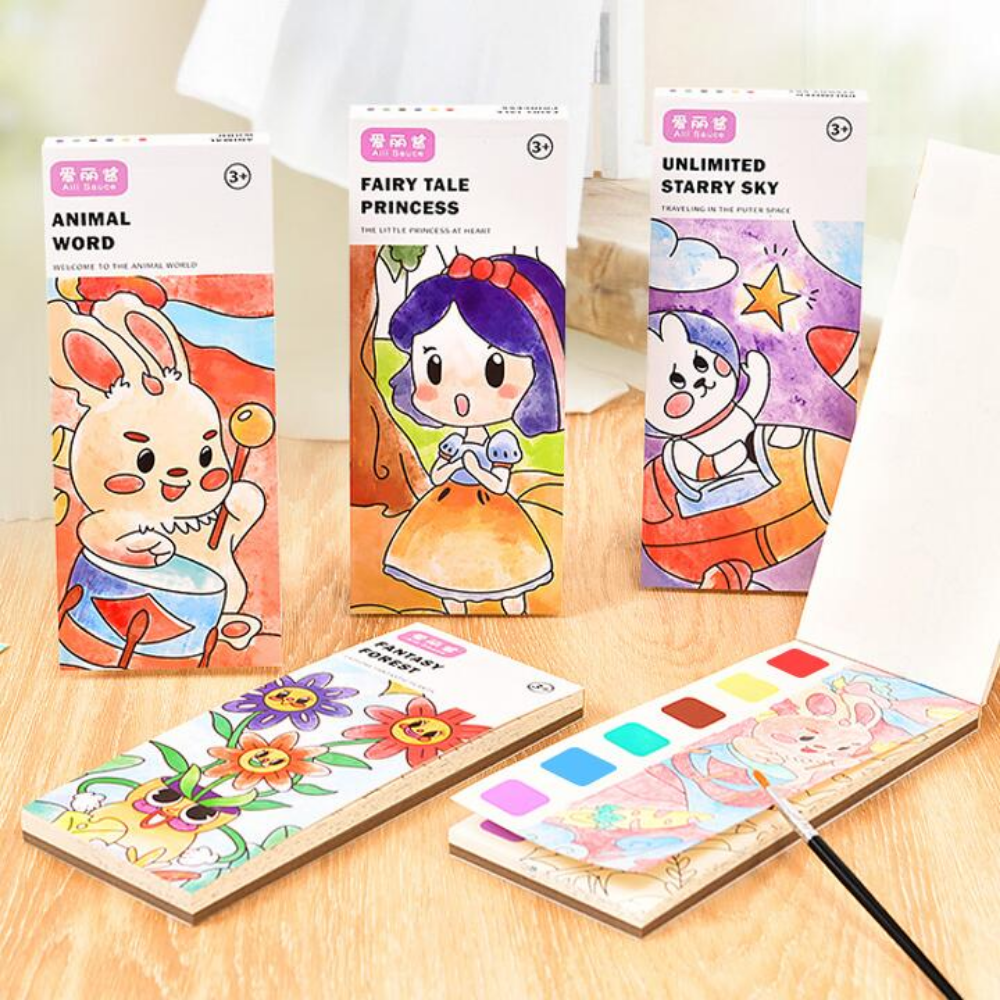 Toystar Watercolor Wonder | Discover the creative world of painting - Painting book for children - Ontdek de creatieve wer...