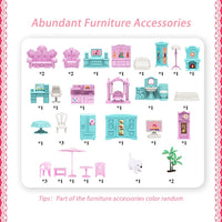 Thumbnail for Wonderland Dollhouse | Magical mini world - DIY princess castle with LED lighting