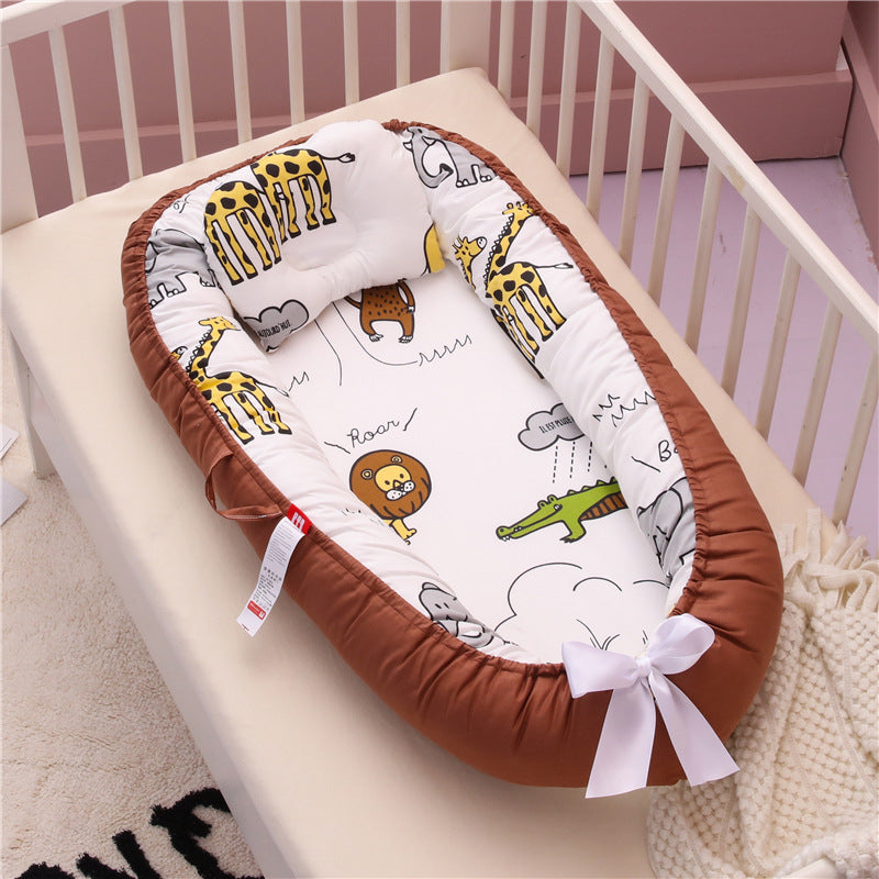 Toystar DreamNest™ | Sleep safely and snugly anywhere - Baby nest for at home and on the road - Veilig en knus overal slap...