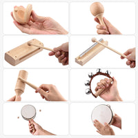 Thumbnail for Toystar Ecotoys HarmonyPlay | Put Music in Your Child's Hands - Wooden musical instruments set - Breng Muziek in de Handen...