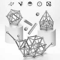 Thumbnail for Toystar Magnetix MagniBlocks | Build your world full of creativity - DIY Magnetic Rods and Balls Set - Bestseller - Bouw j...