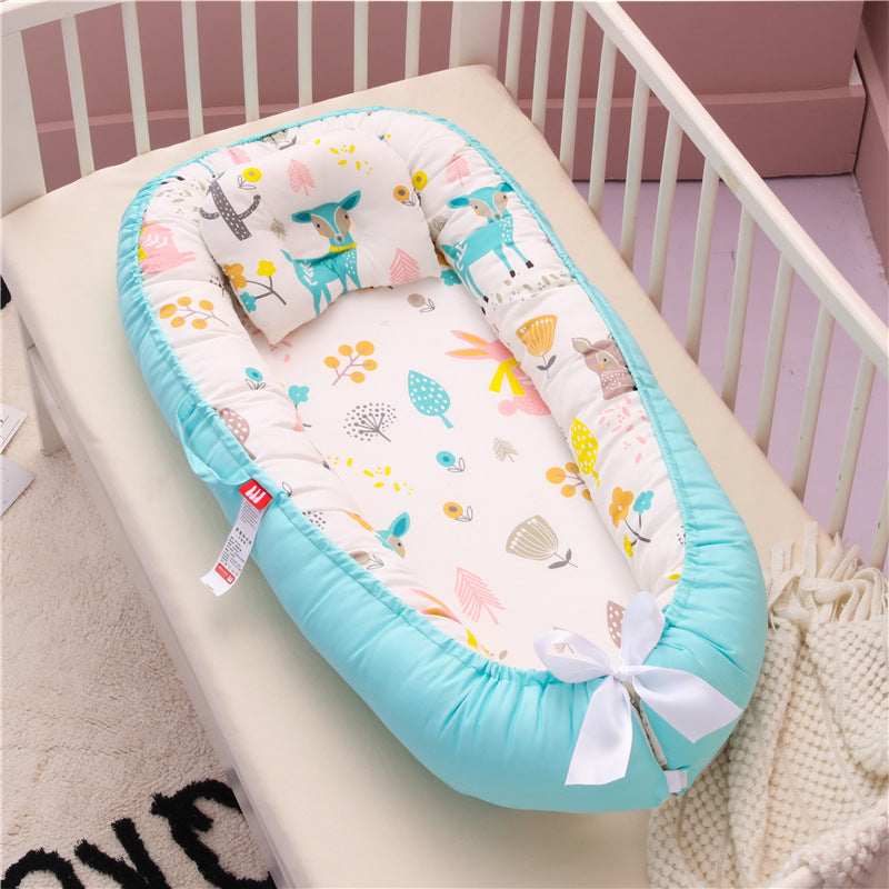 Toystar DreamNest™ | Sleep safely and snugly anywhere - Baby nest for at home and on the road - Veilig en knus overal slap...