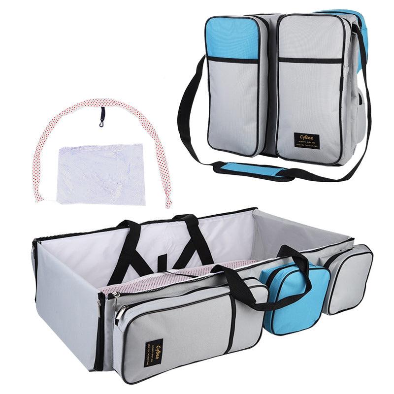 Toystar MommyEase™ | All-in-one comfort on the go - Luxury changing bag with travel cot - Alles-in-één comfort voor onderw...
