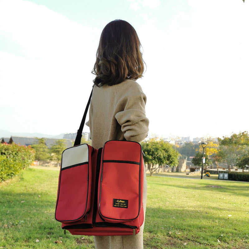 Toystar MommyEase™ | All-in-one comfort on the go - Luxury changing bag with travel cot - Alles-in-één comfort voor onderw...