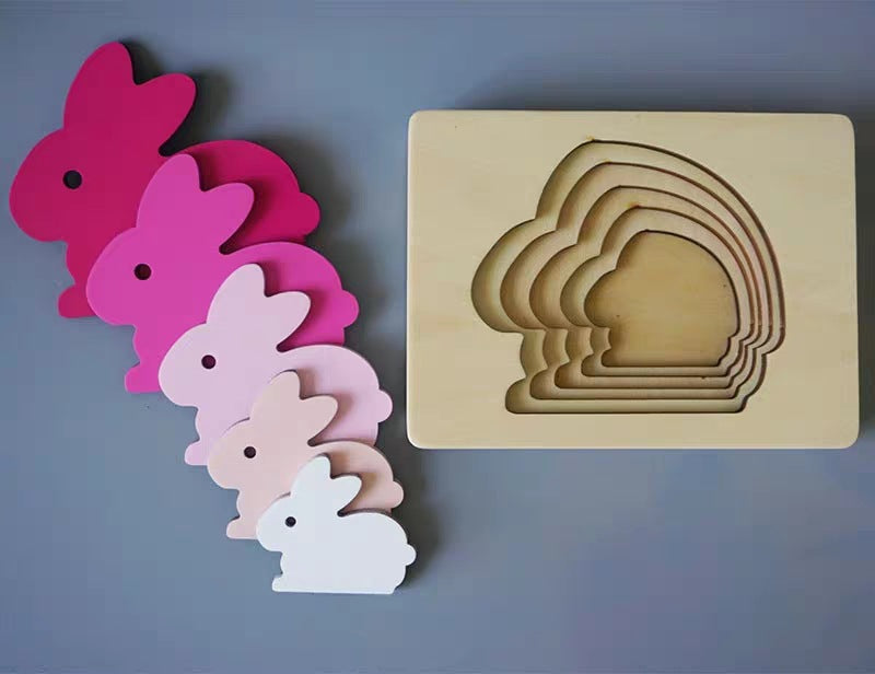 Toystar EcoToys Animato™ | Encourage playful learning - Animals 3D Wooden Puzzle - Stimuleer spelenderwijs leren - Dieren ...