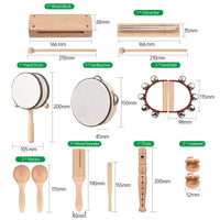 Thumbnail for Toystar Ecotoys HarmonyPlay | Put Music in Your Child's Hands - Wooden musical instruments set - Breng Muziek in de Handen...