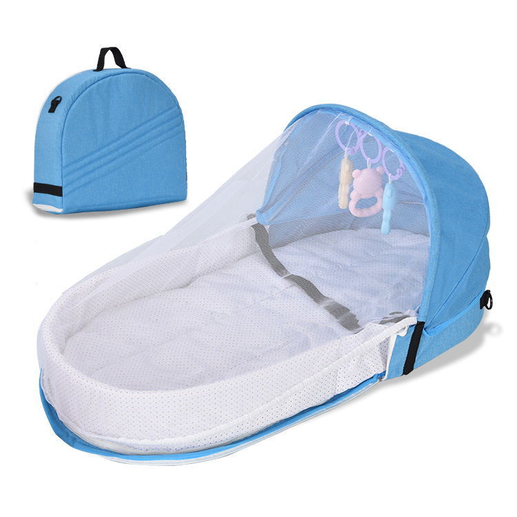 Toystar DreamNest | Safety and comfort for your little one - Foldable baby bed with mosquito net - Veiligheid en comfort v...
