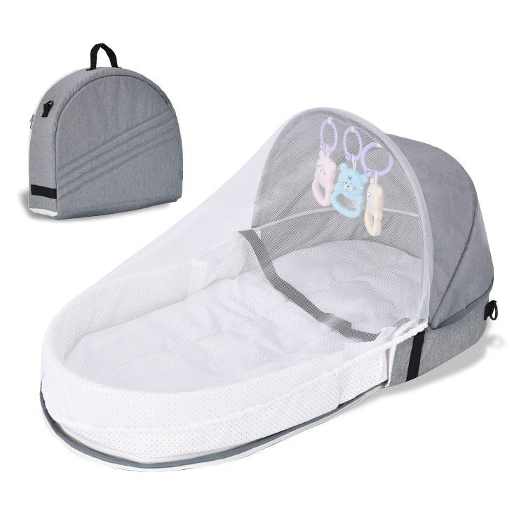 Toystar DreamNest | Safety and comfort for your little one - Foldable baby bed with mosquito net - Veiligheid en comfort v...