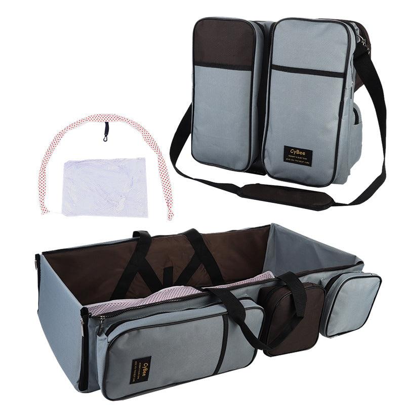 Toystar MommyEase™ | All-in-one comfort on the go - Luxury changing bag with travel cot - Alles-in-één comfort voor onderw...