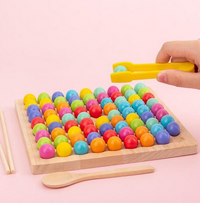Thumbnail for Toystar Ecotoys BeadBounce | Count, Slide, Win - Montessori Bead Board Sorting Game - Tellen, Schuiven, Winnen - Montessor...