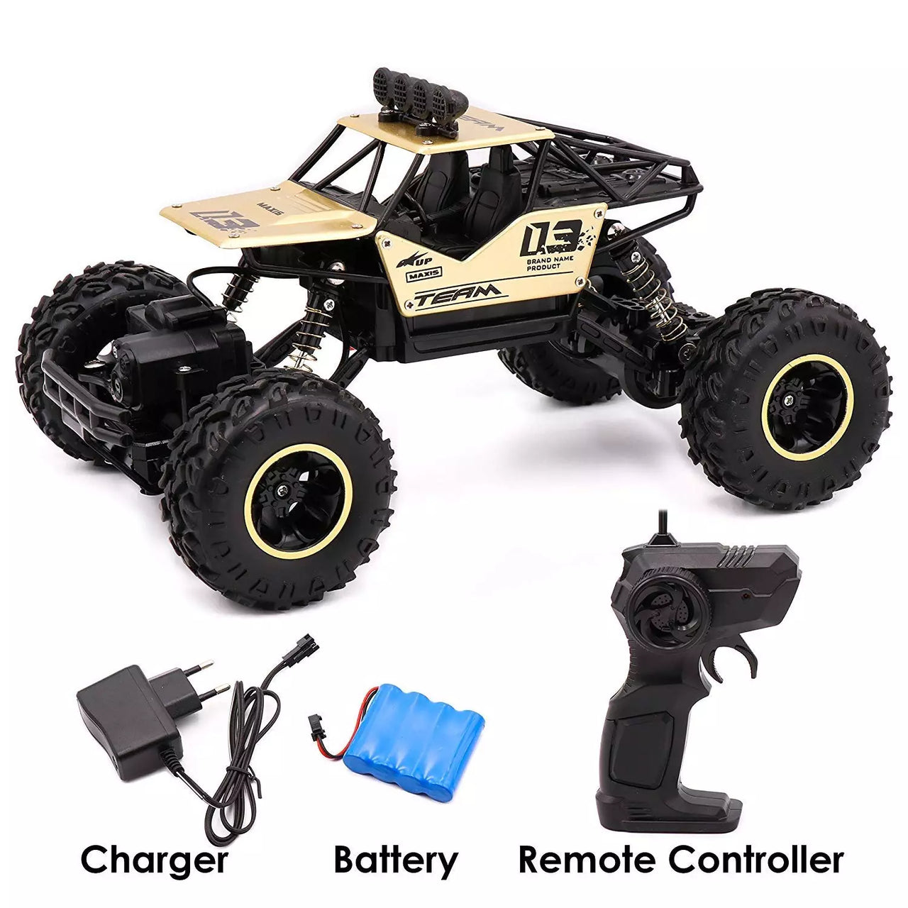MonsterCrawler RC Truck | 4WD Off-Road Avontuur - Remote Control Monster Truck