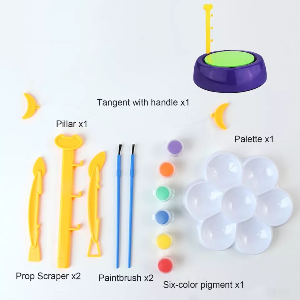 Creative Pottery Set | Learn and Make Your Own Pots - DIY Clay Workshop for Children