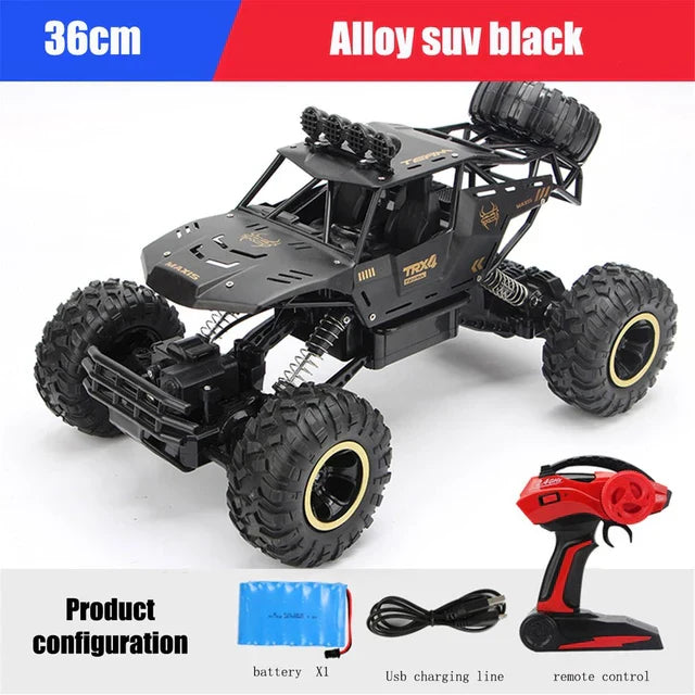 MonsterCrawler RC Truck | 4WD Off-Road Avontuur - Remote Control Monster Truck