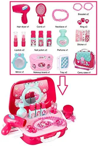 Toystar Princess Glam | Magical Beauty - Makeup Playset and Jewelry Kit for Girls - Magische Schoonheid - Make-up Speelset...