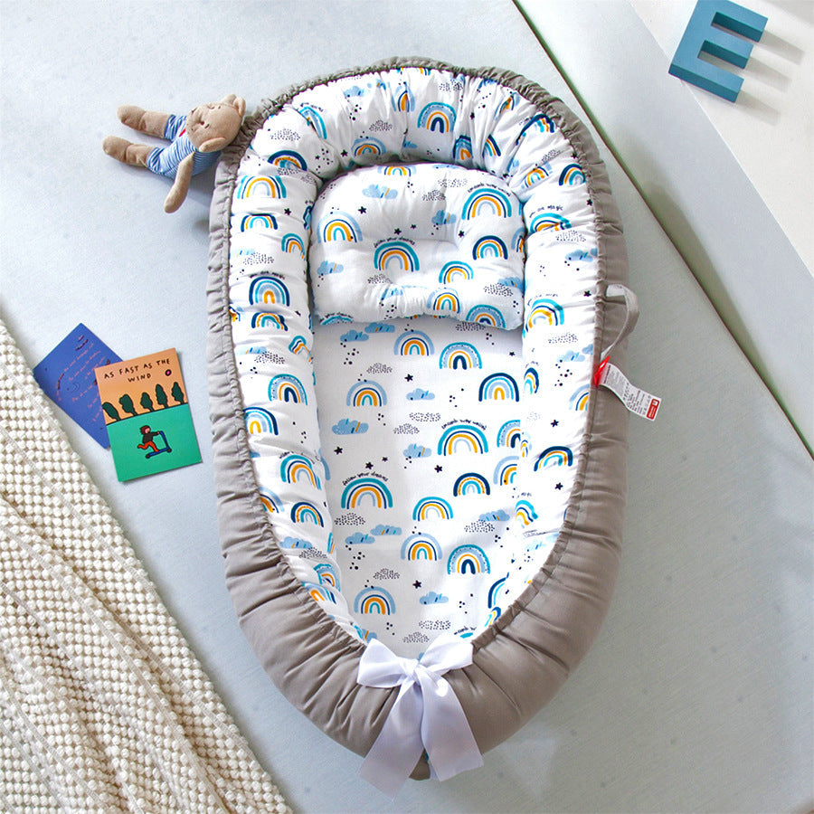 Toystar DreamNest™ | Sleep safely and snugly anywhere - Baby nest for at home and on the road - Veilig en knus overal slap...