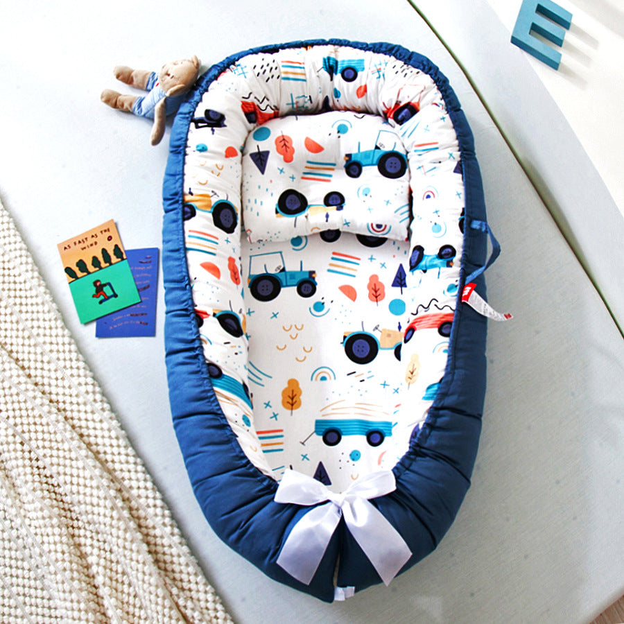 Toystar DreamNest™ | Sleep safely and snugly anywhere - Baby nest for at home and on the road - Veilig en knus overal slap...