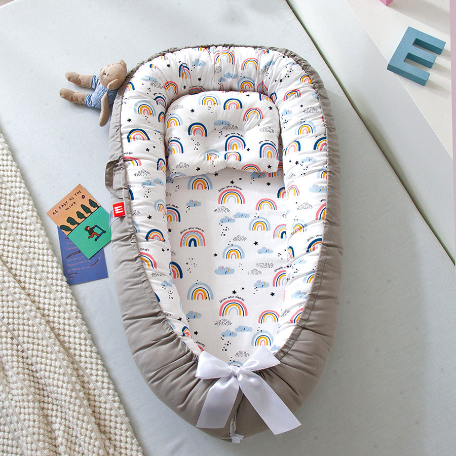 Toystar DreamNest™ | Sleep safely and snugly anywhere - Baby nest for at home and on the road - Veilig en knus overal slap...