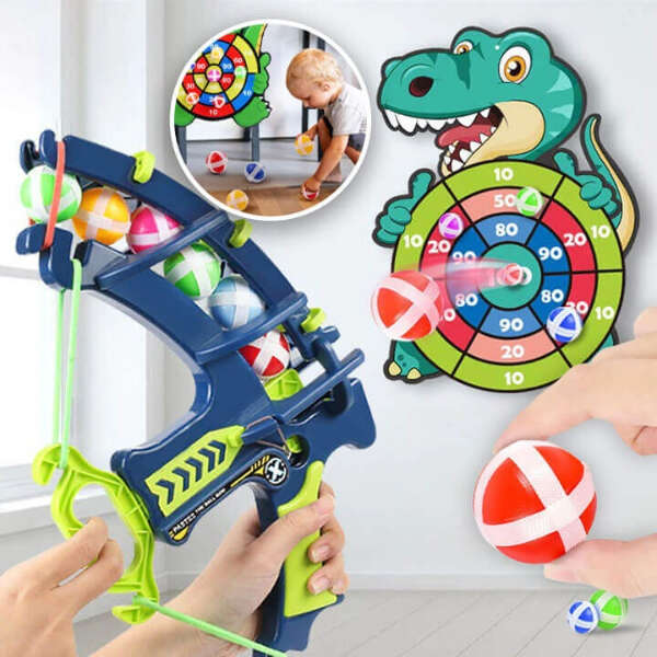 Toystar StickShot Rally | Learning through play - Montessori Toy Dartboard - Spelend Leren - Montessori Speelgoed Dartbord...