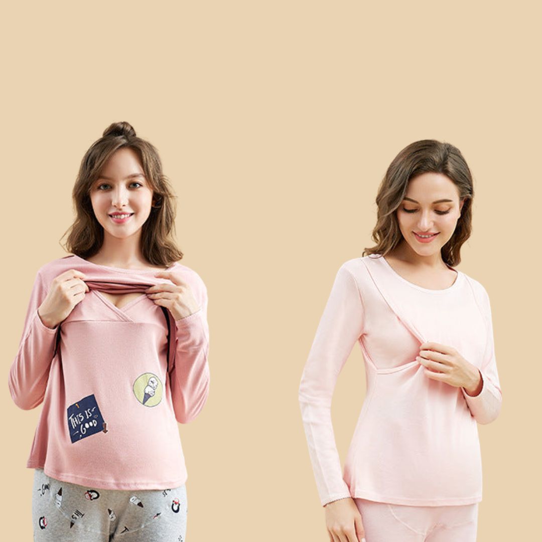Toystar Mom's Comfort | Feel Beautiful and Caring - Soft Maternity Dress for Home - Voel Je Mooi en Zorgzaam - Zachte Zwan...
