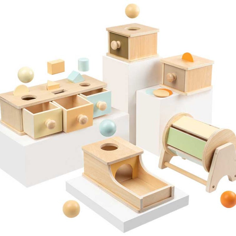 Toystar SpeelWijs Box | Discover colors and shapes - Montessori sensory toys - Ontdek kleuren en vormen - Montessori senso...