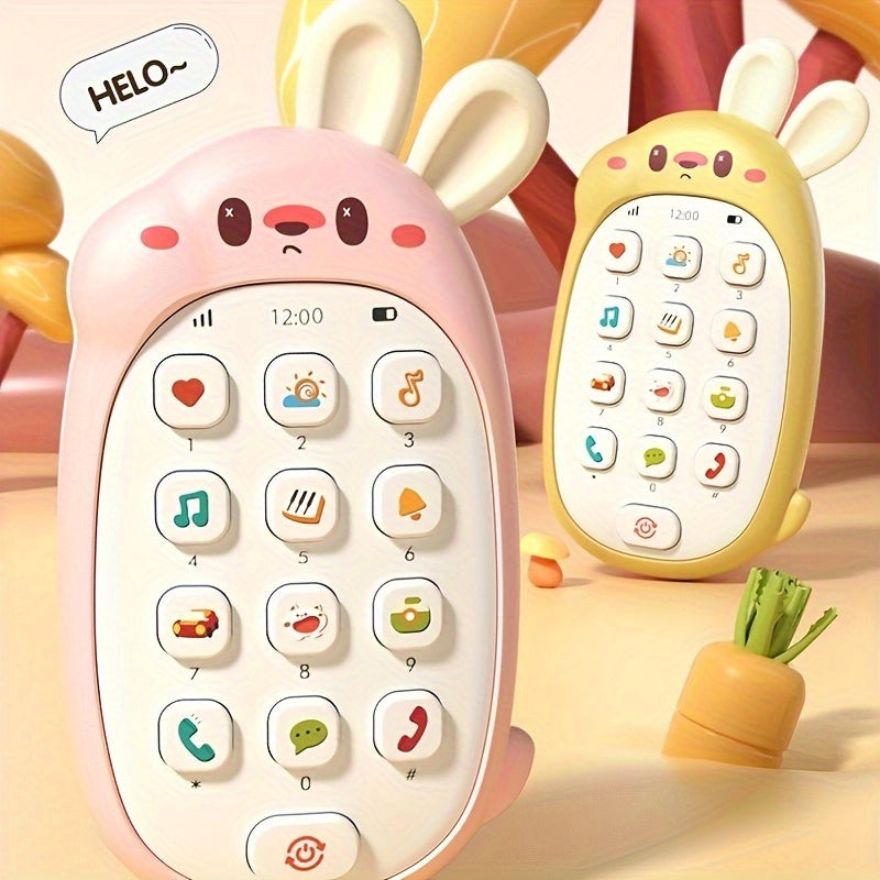 Toystar BabaPhone | First discovery phone - Interactive baby phone with music and teething ring - Eerste ontdekkingstelefo...