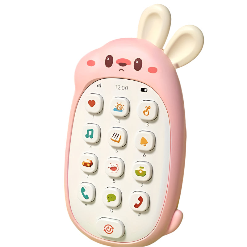 Toystar BabaPhone | First discovery phone - Interactive baby phone with music and teething ring - Eerste ontdekkingstelefo...