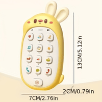 Thumbnail for Toystar BabaPhone | First discovery phone - Interactive baby phone with music and teething ring - Eerste ontdekkingstelefo...