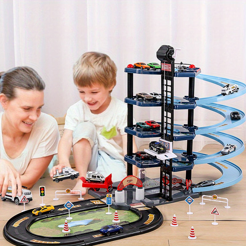 Toystar BlazeCity | Exciting rescue missions - Fire and police garage playset with cars - Bestseller - Spannende reddingsm...