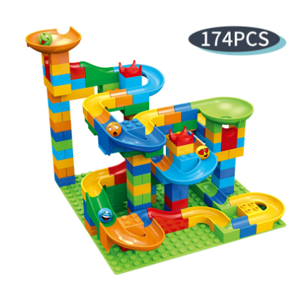 Toystar Marble Race Run Blocks | Learning & Discovering through Play - Creative Construction Set - Spelend Leren & Ontdekk...