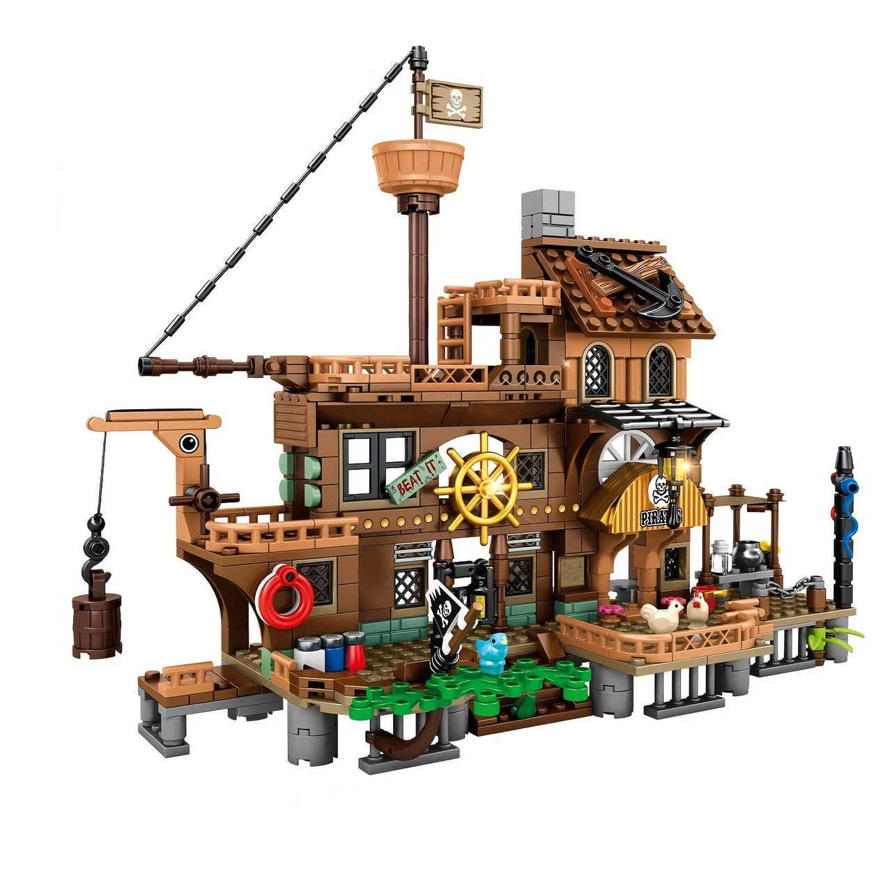 Toystar PirateQuest Castle | Experience epic adventures - Pirate fort building playset for kids - Beleef epische avonturen...